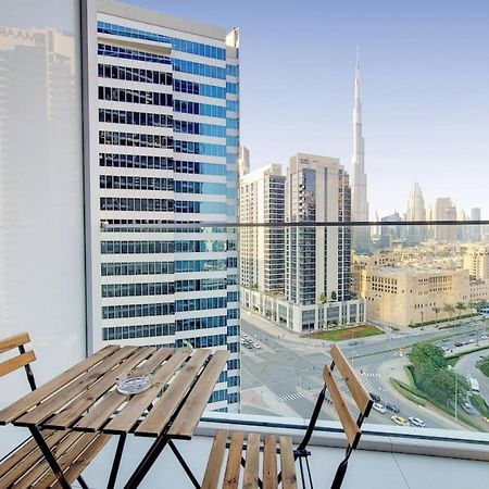 Marquise Square Tower, Business Bay - Bright Studio Dubai Buitenkant foto