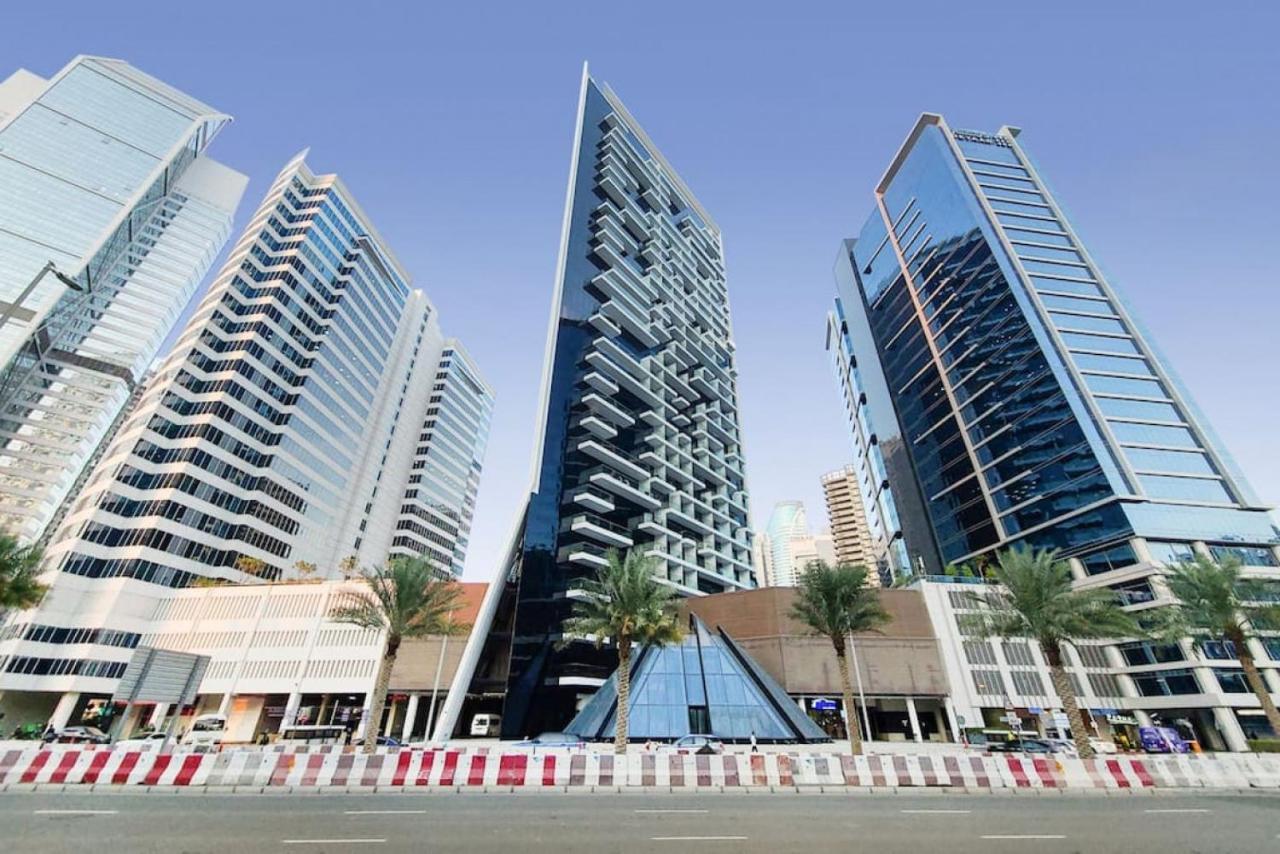 Marquise Square Tower, Business Bay - Bright Studio Dubai Buitenkant foto